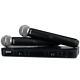 Shure Blx288/sm58 Dual Wireless Microphone System W 2x Sm58 Vocal Mics H9 Band