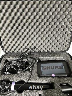 Shure BLX4 H10 Sm58 Wireless Microphone system  Used