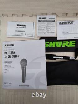Shure Beta 58A Dynamic Handheld Vocal Microphone / second hand/in good condition