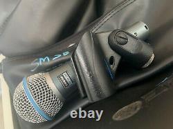 Shure Beta 58A Professional Vocal Dynamic Microphone Live PA/Studio Mic + Case