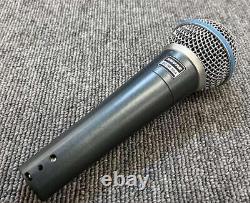Shure Beta 58A Supercardioid Dynamic Vocal Microphone Great Condition From Japan