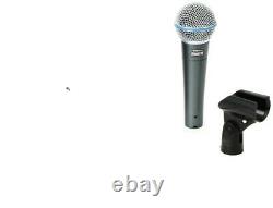 Shure Beta 58A Supercardioid Dynamic Vocal Microphone -Wired
