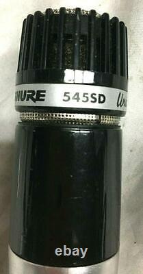 Shure Cardioid Dynamic Microphone With Cable Unidyme III 545SD Working Free Ship