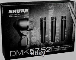 Shure DMK57-52 Drum Mic Kit Brand New