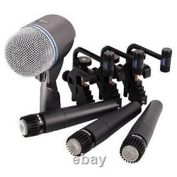 Shure DMK57-52 Drum Microphone Kit 4 Mics, SM57 BETA52