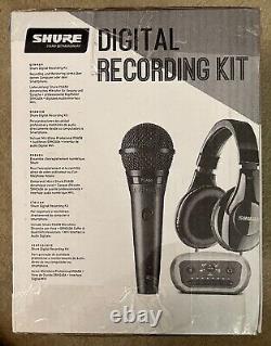 Shure Digital Recording Kit w PGA58 Cardioid Dynamic Microphone & MVi Interface