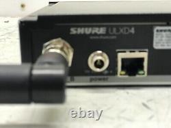 Shure Digital Wireless Receiver ULXD4 L50 632-696 MHz TESTED GOOD No Powr Supply