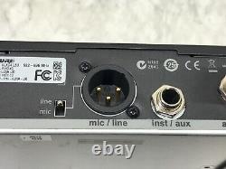 Shure Digital Wireless Receiver ULXD4 L50 632-696 MHz TESTED GOOD No Powr Supply