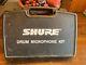 Shure Drum Mic Set With Hard Case