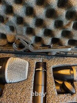 Shure Drum Mic Set With Hard Case