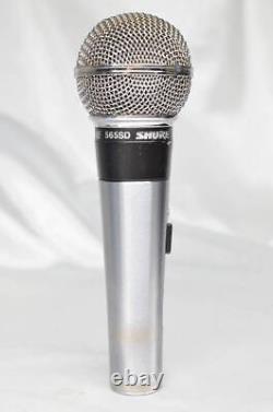 Shure Dynamic Vocal Microphone 565SD Used Confirmed Operation Music