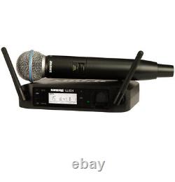 Shure GLXD24/B58A Digital Vocal Wireless System with Beta 58A UPC 00042406262330