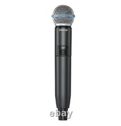 Shure GLXD24/B58A Digital Vocal Wireless System with Beta 58A UPC 00042406262330