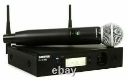 Shure GLXD24R/SM58-Z2 Rechargeable Wireless System with SM58 Vocal Microphone