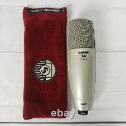 Shure KSM44 Large Diaphragm Multipattern Condenser Pro Microphone Metal Case