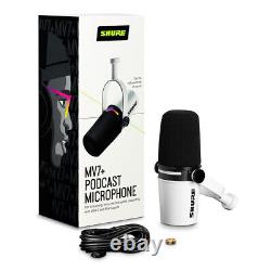 Shure MV7+ Hybrid USB & XLR Podcast Microphone