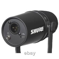 Shure MV7 Podcast Kit for Podcasting, Home Recording and Gaming USB & XLR Output