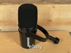 Shure MV7 USB/XLR Podcast Microphone Black Excellent Condition