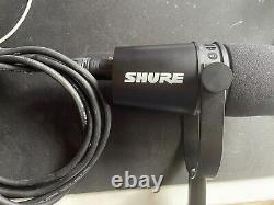 Shure MV7 USB XLR Podcasting Dynamic Microphone Black