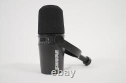 Shure MV7 USB XLR Podcasting Dynamic Microphone Used JP