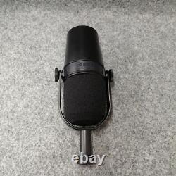 Shure MV7X Dynamic Broadcast Microphone-Black-WithBox & Manual Excellent Condition