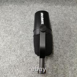 Shure MV7X Dynamic Broadcast Microphone-Black-WithBox & Manual Excellent Condition