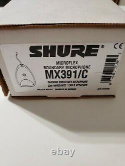 Shure MX391/C Microflex Omnidirectional Boundary Microphone