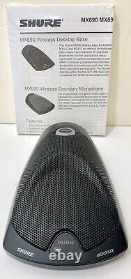 Shure MX690 Microflex Wireless Boundary Transmitter Microphone 518-542MHz
