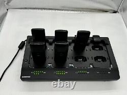 Shure MXWNCS8 Networked Charging Station 8 Port/ 5 x MXW6/C Z10 Boundary Transmt