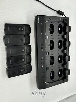 Shure MXWNCS8 Networked Charging Station 8 Port/ 5 x MXW6/C Z10 Boundary Transmt