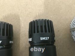 Shure Microphone Bundle 2 x SM57 and 1 x SM58