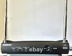 Shure Model T4N-CF Transmitter Receiver with Shure WH20 Headset Microphone