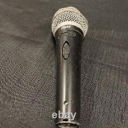 Shure PG58 PG48 Mic Cardioid Dynamic Vocal Microphone Cords Vintage 3pc Lot