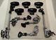 Shure Pga56 Drum Microphones With Pdp/dw Tom Mounts