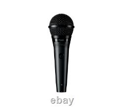 Shure PGA58BTS Cardioid Dynamic Vocal Microphone PGA58-XLR & Mic Stand Package
