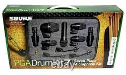 Shure PGADRUMKIT7 7-Piece Drum Microphone Kit PGA52 PGA56 PGA57 PGA181 Drum MIC