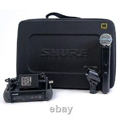 Shure PGX4 PGX2 Wireless Microphone System with Case (644-662 MHz)