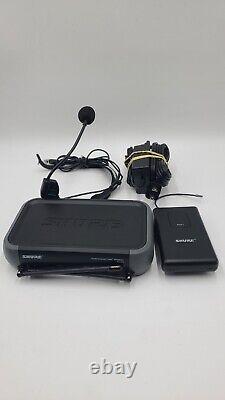 Shure PGX4 Receiver, PGX1 Transmitter W Shure WH20 Dynamic Headset Microphone