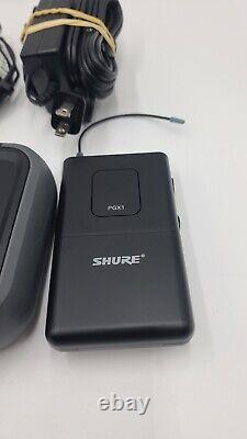 Shure PGX4 Receiver, PGX1 Transmitter W Shure WH20 Dynamic Headset Microphone