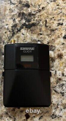 Shure QLXD4 G50 (470-534MHz) Wireless Receiver, QLXD2 Handheld, & QLXD 1 Body pack