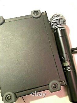 Shure SLX 4 SLX 2 (800-820MHz) Wireless Microphone Set with SM58