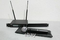 Shure SLX2 SLX4 Wireless Handheld Microphone System J3 572-596 Rack Mount Incl