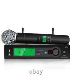 Shure SLX24/B58 Wireless Microphone System, H5 band 518-542 MHz