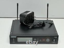 Shure SLX4-G5 Wireless Receiver 494-518MHz with Antennas and Power Adapter