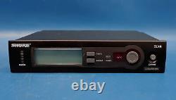 Shure SLX4 L4 638-662 MHz Wireless Mic Receiver with Rackmount Kit & AC Adapter