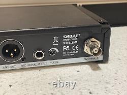 Shure SLX4 Wireless Microphone Diversity RF Receiver System, LED5, Backlit LED