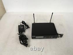 Shure SLX4 wireless receivers G5 494-518 MHz with power adapter