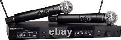 Shure SLXD24D/SM58-G58 Dual-Channel Digital Wireless Microphone System