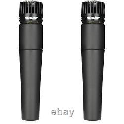 Shure SM57 Cardioid Dynamic Instrument Microphone (2-Pack)