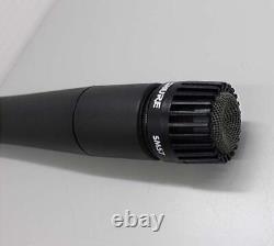 Shure SM57 Cardioid Dynamic Instrument Microphone/ Black